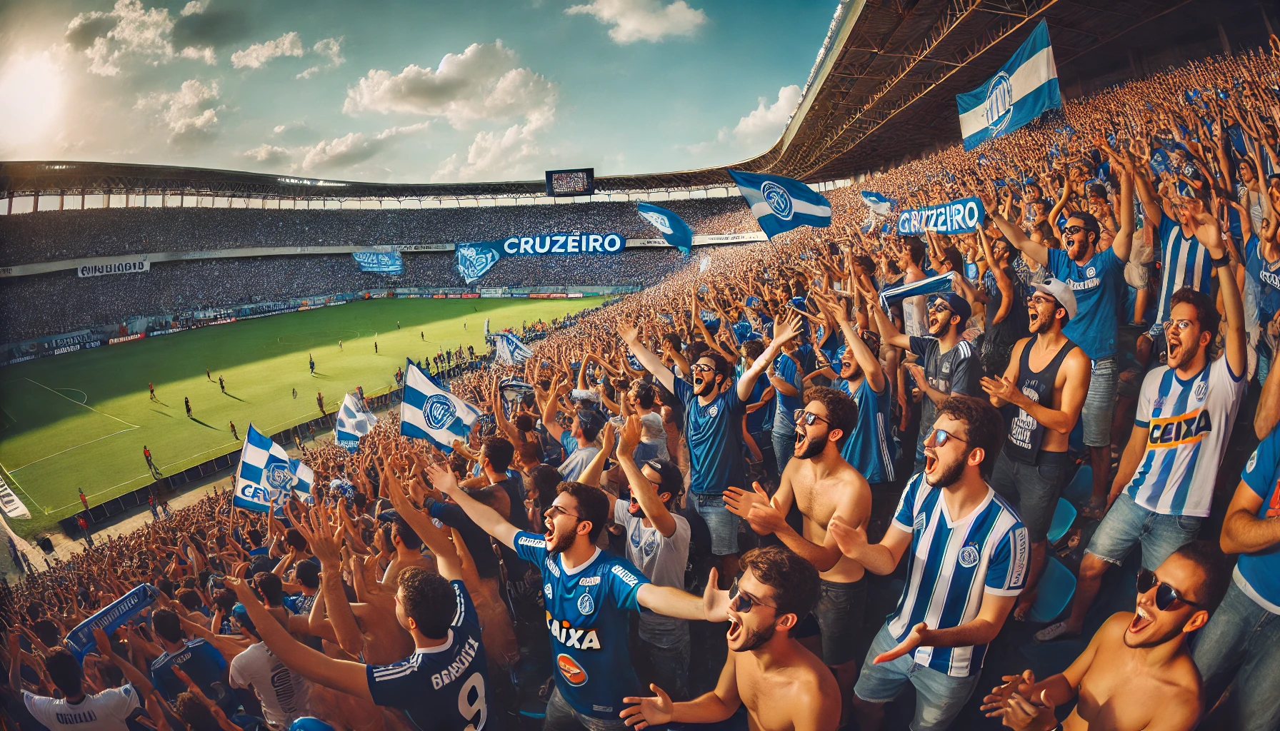 Torcida do Cruzeiro no Mineirão